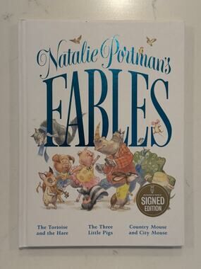 SIGNED Natalie Portman Autographed Bookplate - Natalie Portman's Fables #1